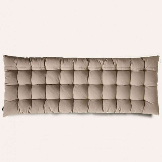Calma House Back Cushion for Bed Headboard Gavema Fabric Grey 90cm