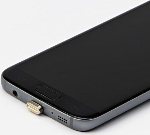 Magnetic Щепсел USB-C мъжки Сребрист