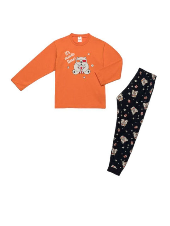 Minerva Kids' Pajamas Winter Pop Corn