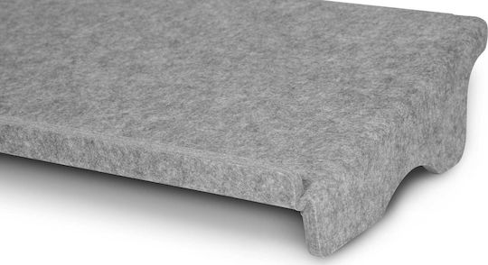 Bakker Elkhuizen Q-doc 100 Circular Computer & Peripheral Stands Peripheriegeräte Gray