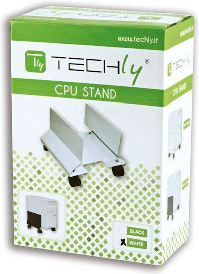 Techly Βάση Δαπέδου Πύργου Υπολογιστή με Ροδάκια ICA-CS-34