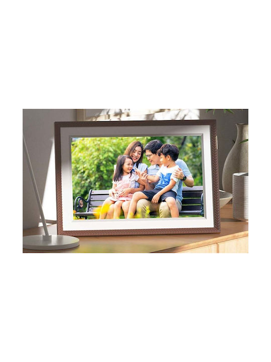 Arzopa Digital Photo Frame 10.1" Brown 5907085521947