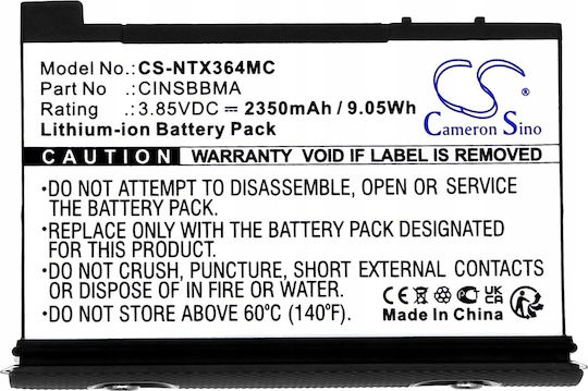 Cameron Sino Battery Type Cinsbbma Batteries Action Cameras Insta360 Insta 360 One X4 One X 4 Cs-ntx364mc