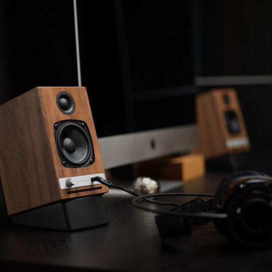 Audioengine HD3 Active Speaker 2 No of Drivers 15W Walnut (Pair)