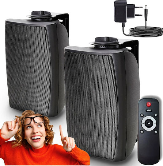 Antec Wandlautsprecher mit Bluetooth (Stück) Schwarz