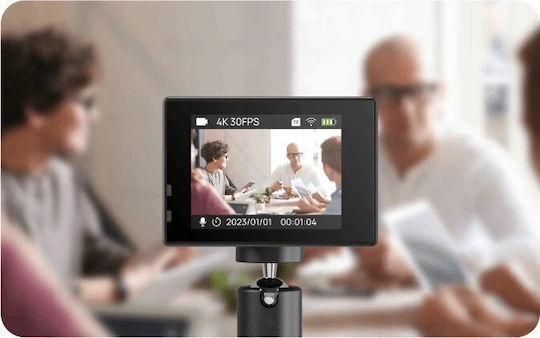 SJCAM SJ4000 Air Cameră De Acțiune 4K Ultra HD Impermeabilă (Cu Husă) Standard Cu Ecran 2" Și Wi-Fi Roșie