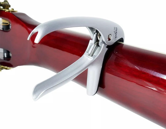 Musedo Metallic Capo Classic Guitar Silver Mc-6