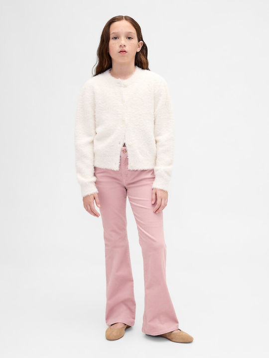 Kids Cardigan Knitted Ivory Frost
