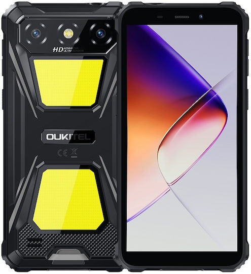 Oukitel G5 Dual-SIM (4GB/64GB) Widerstandsfähig Smartphone Schwarz