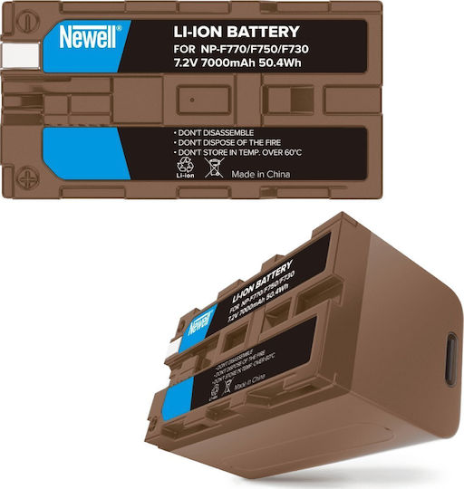 Newell Ersatzbatterie Np-f770 Usb-c Sony
