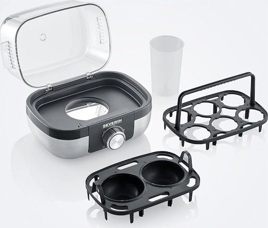 Severin EK 3169 Cuptor de ouă 6 Locuri 420W Argint