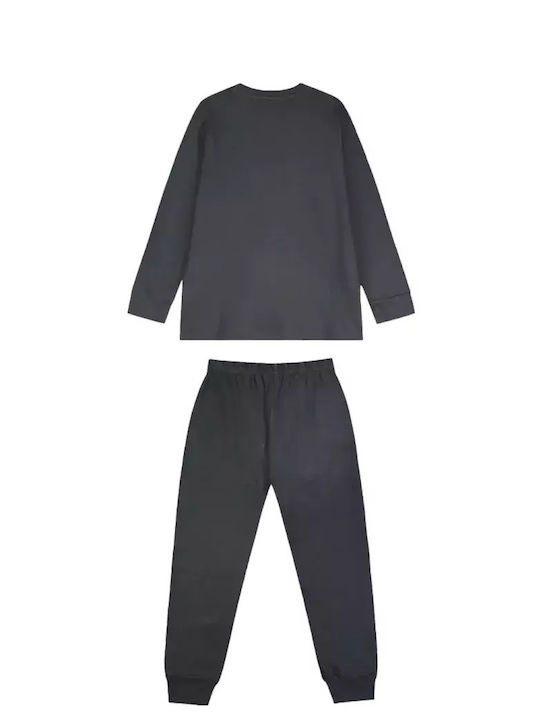 Energiers Kids' Pajamas Winter Charcoal Game Over