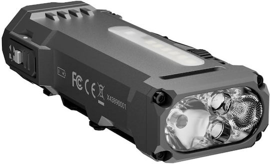Wuben Rechargeable LED Flashlight IP68 with Maximum Brightness 1500lm X4