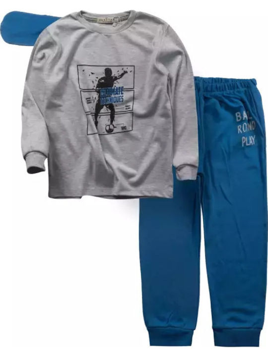 Hashtag Kids' Pajamas Winter Gray