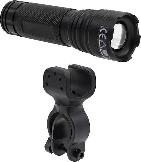 Mactronic Flashlight LED with Maximum Brightness 450lm Black