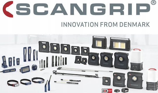 Scangrip Επαναφορτιζόμενος Φακός Κεφαλής LED IP20 με Μέγιστη Φωτεινότητα 150lm FLEX Wear
