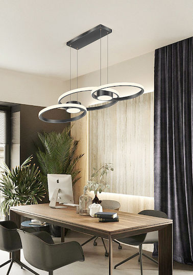 ArkoLight Pendant Light Black 88cm