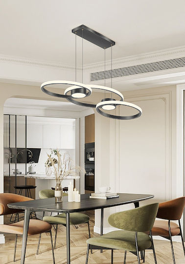 ArkoLight Pendant Light Black 88cm