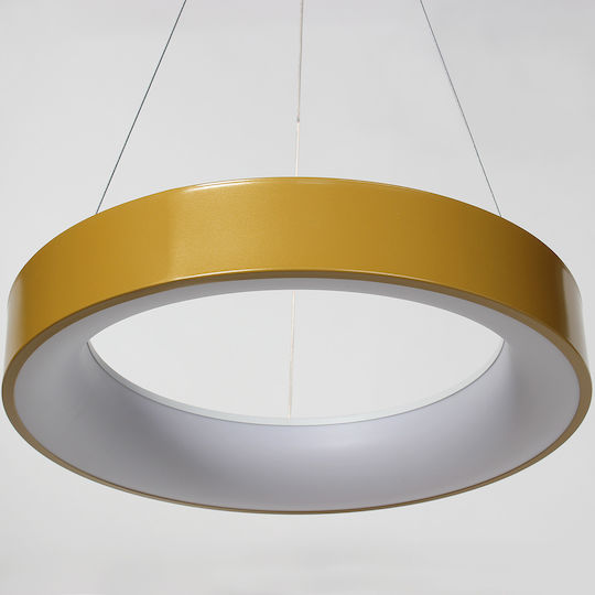 Keskor Hängelampe Gold 45x45cm.