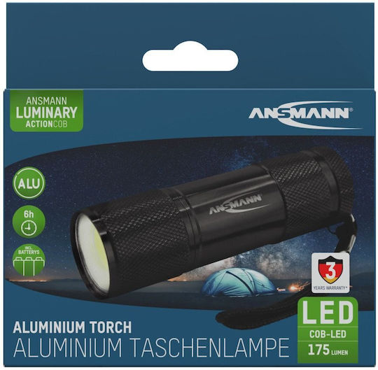 Ansmann Φακός LED IPX3 με Μέγιστη Φωτεινότητα 175lm