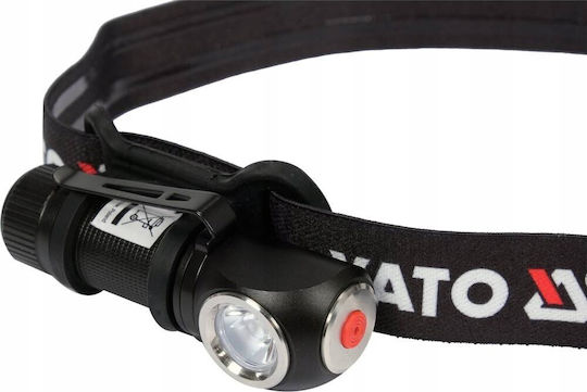 Yato Презареждащ се Челник LED IPX4 с Максимална Яркост 350лм