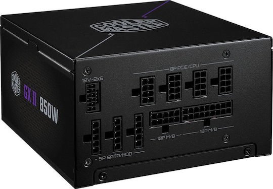 CoolerMaster Mwe Gold 850 rev. 3.0 850W Μαύρο Τροφοδοτικό Υπολογιστή Full Modular