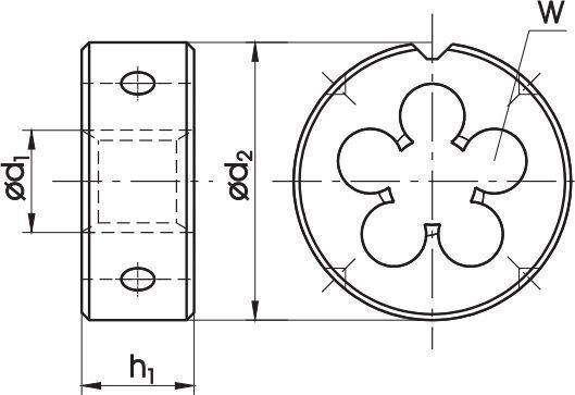 Fanar Die M30x2 N1-121001-0306
