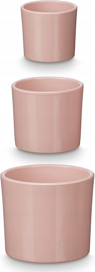 Ibergarden Set 3 Pots Pink Ibergarden Set 3 Pots Pink