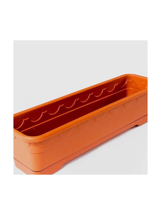 Sterk Planter Box Plastic Maro 55x13x13cm.