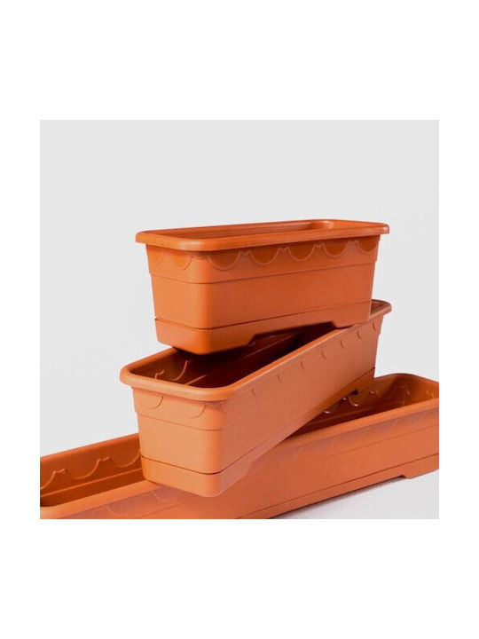 Sterk Planter Box Plastic Maro 55x13x13cm.