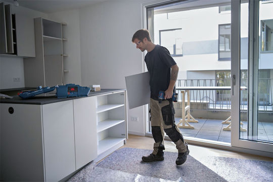 Bosch GSR 18V-45 Δραπανοκατσάβιδο Μπαταρίας Brushless 18V 2x3Ah