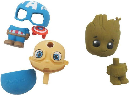 Set Două Radiere Puzzle Marvel Colecționabile