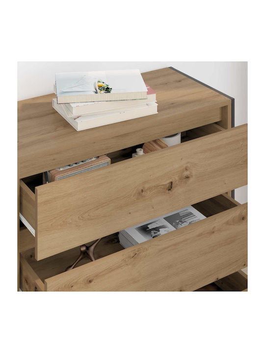 Comoda pentru Dormitor Walnut 79x36x75.5buc