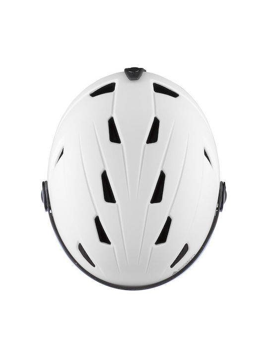 Cairn Impulse Visor Mat Men's Helmet for Ski & Snowboard White