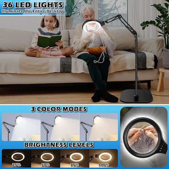 Lentilă de mărire cu lumină