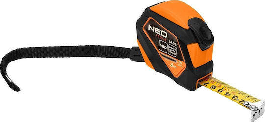 Neo Tools Banda de măsurat cu magnet 16mm x 3m