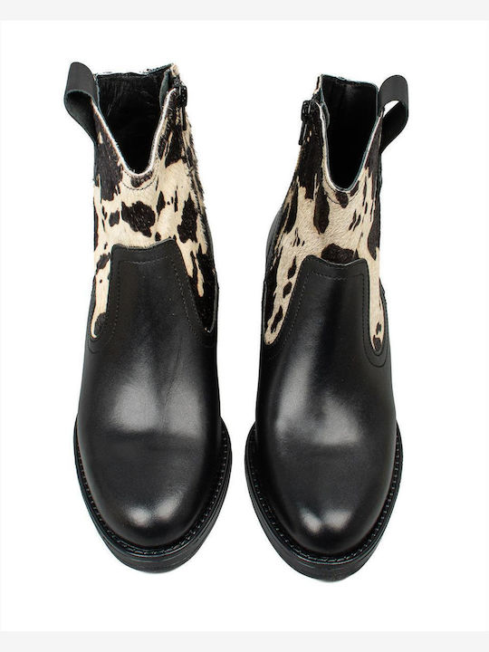 Stiefeletten Damen Schwarz