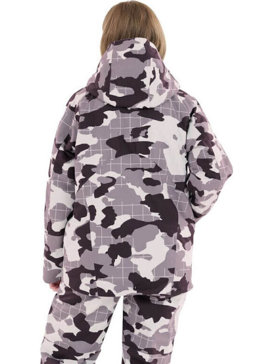 Slope Slope Kenai Women's Ski & Snowboard Jacket Gray SL244050-4214