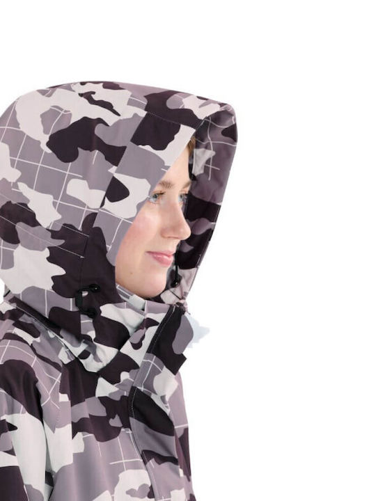 Slope Slope Kenai Women's Ski & Snowboard Jacket Gray SL244050-4214