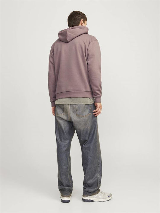 Sweat Sweatshirt mit Kapuze Lila