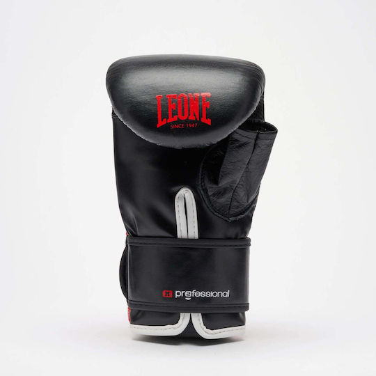 Leone 1947 Boxing Gloves Leather for Bag Black