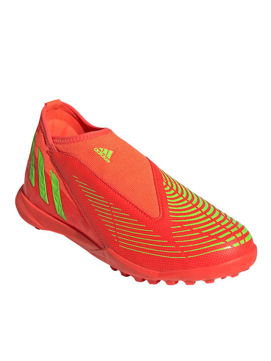 Predator Edge.3 TF Kinder Fußballschuhe und Stollenschuhe mit Rasen Rot