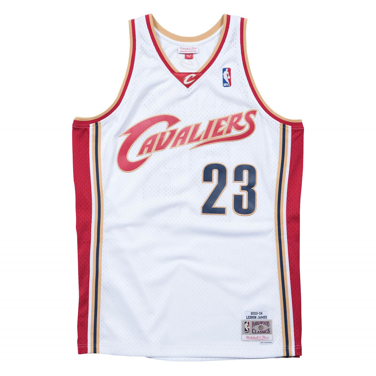 Mitchell & Ness Cleveland Cavaliers SMJYCP19209-CCAWHIT03LJA