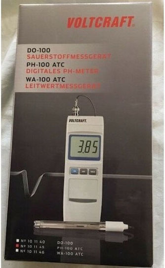 Voltcraft Ph-100 Atc Ph Meter Factory Calibration Uncertified 101145