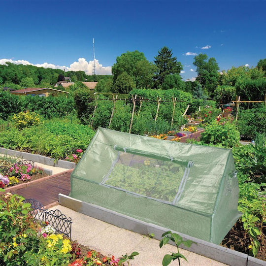 Greenhouse Tunnel with Metal Frame, 180x133x93 cm Greenhouse Tunnel with Metal Frame