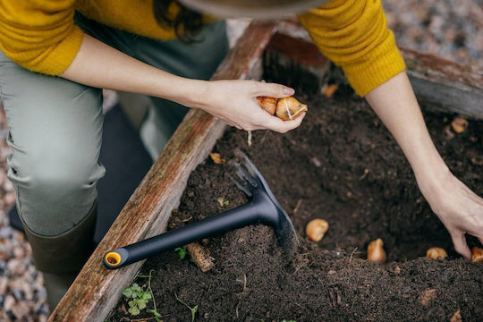 Fiskars Cultivator cu trei colți Mână cu Mâner