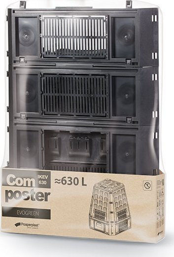 Composter Evogreen 630lt Πλαστικός Κομποστοποιητής Κλειστού Τύπου 630lt