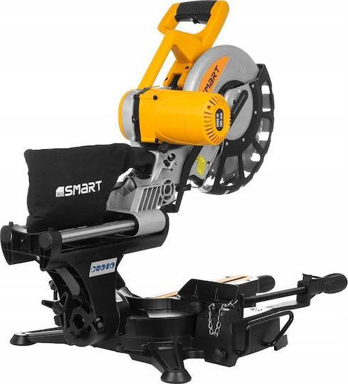 Smart 365 Mitre Saw Фугопила Ток с Мощност 2000W, Лазерно Ръководство, Диаметър на Диска за Рязане 305мм & Скорост на Рязане 4500обороти в минута