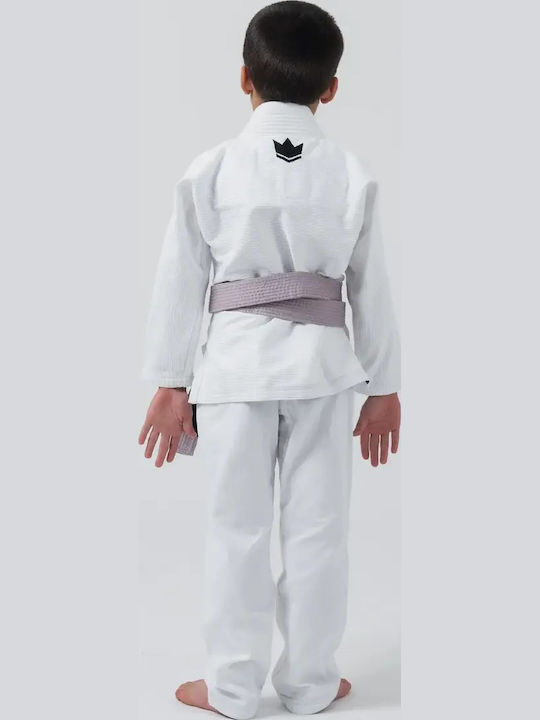 Kingz Kore Παιδική Στολή Jiu Jitsu Λευκή
