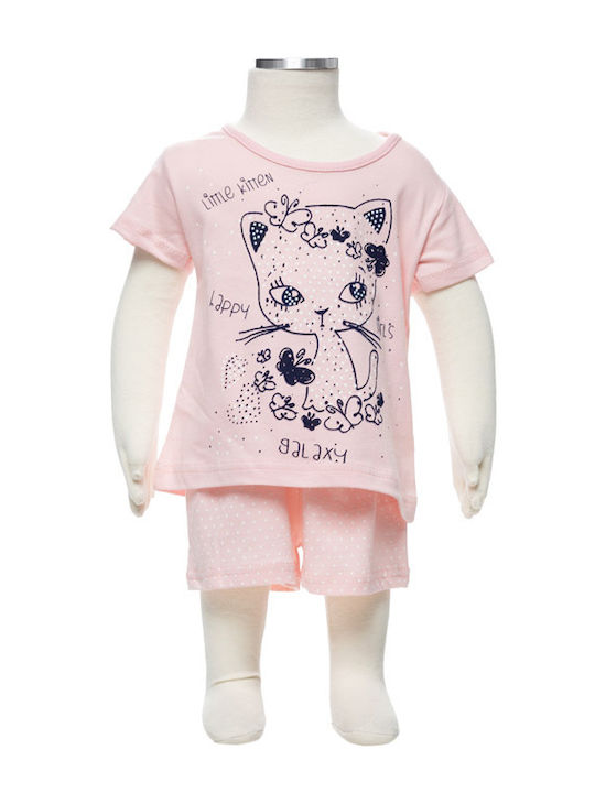 Galaxy Pijama pentru copii De vară Pink